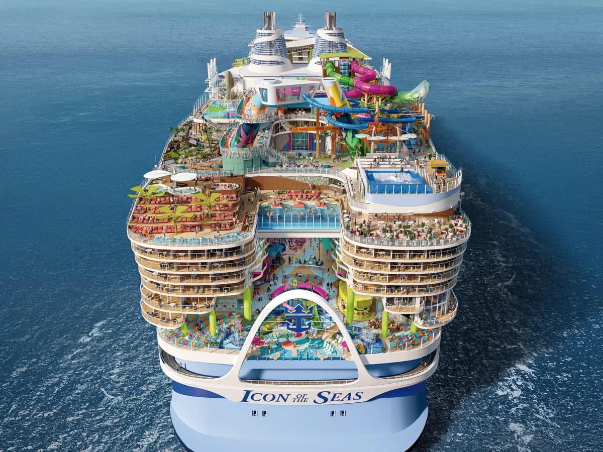 Icon of the Seas von Royal Caribbean auf See