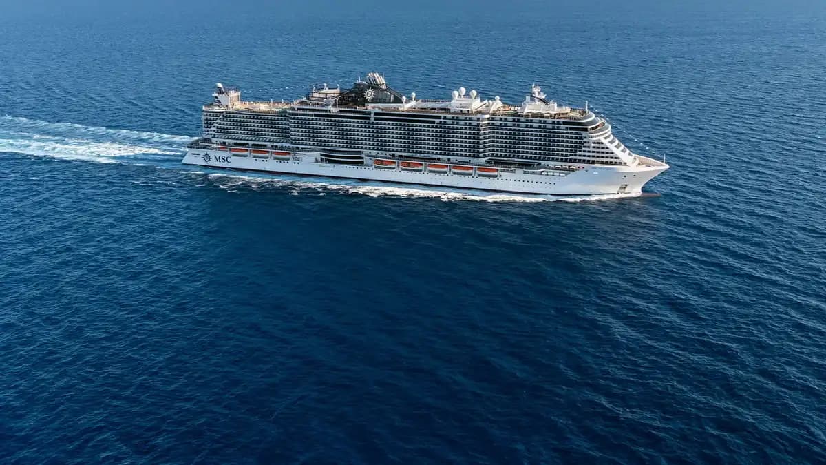 MSC Seaview auf einer Kreuzfahrt im Mittelmeer