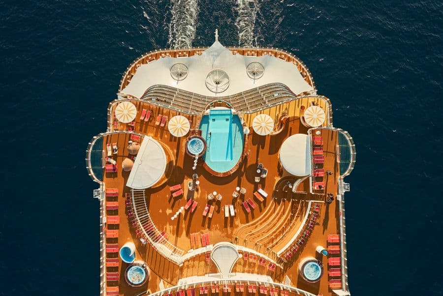 Pooldeck der AIDAcosma