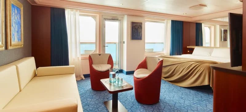 Costa Serena – Kabinen an Bord
