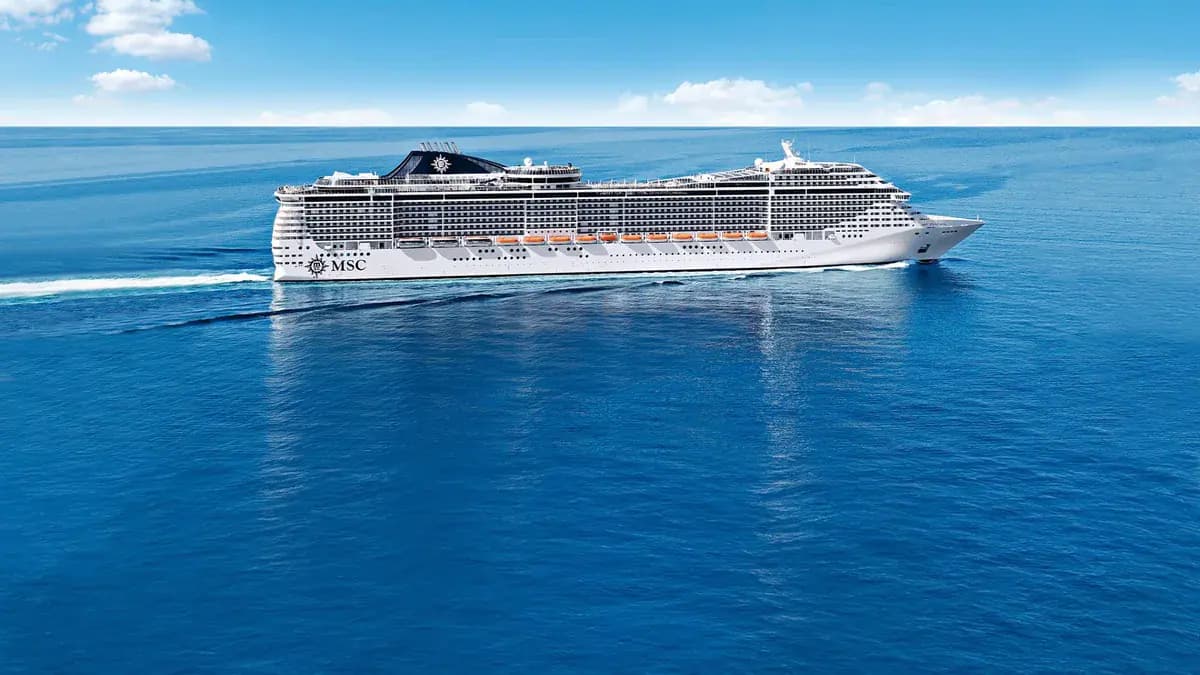 MSC Fantasia von MSC Cruises auf See