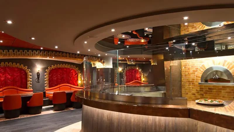 MSC Preziosa: Pizzeria mit Steinofen