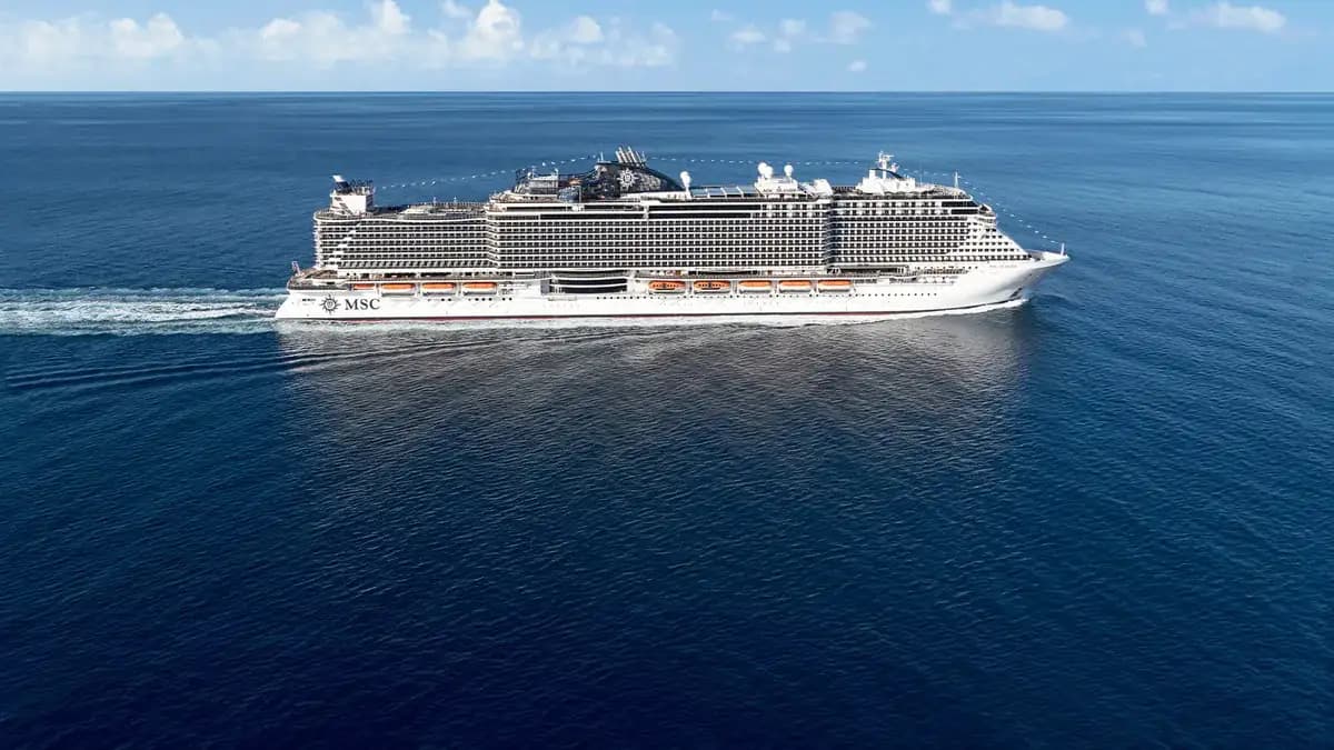 MSC Seaside von MSC Cruises auf See