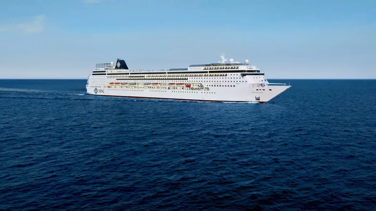 MSC Sinfonia von MSC Cruises auf See