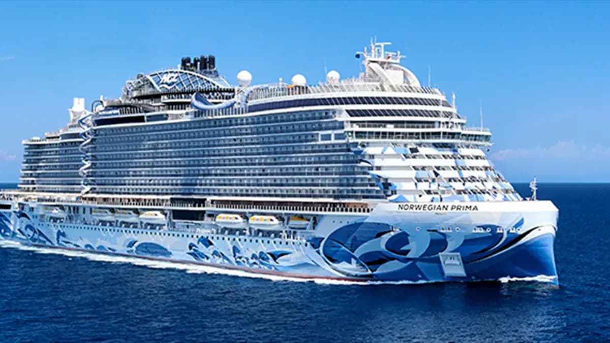 Norwegian Prima von Norwegian Cruise Line auf See