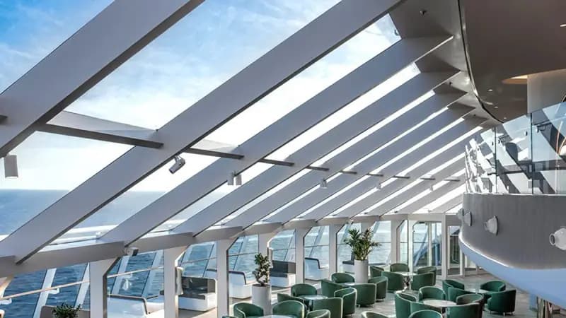 MSC world-Europa – Schiff und Atmosphäre